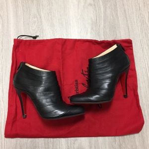 Christian Louboutin “Orniron 100” Ankle Booties